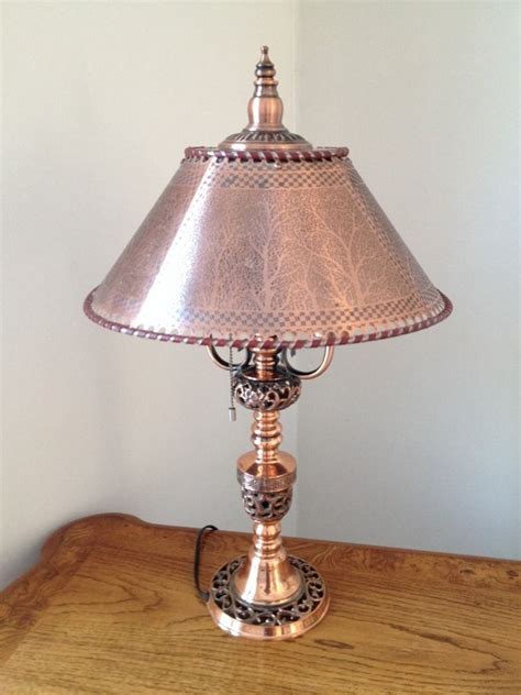 Vintage Copper Lamp Instappraisal