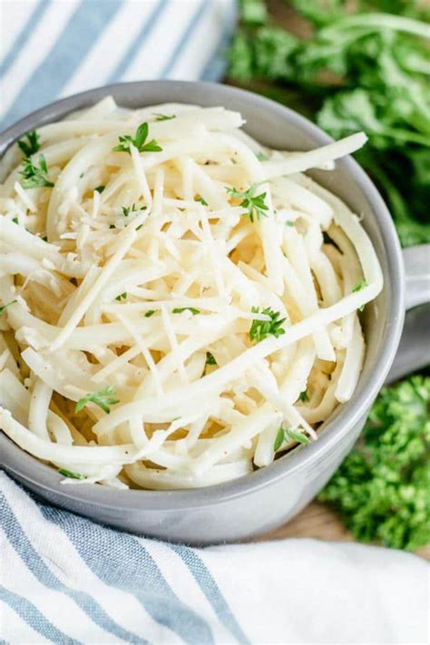 Interestingly enough, there was once a time—somewhere back in the distant '70s—when people were actually excited about cook. BEST Fettuccine Alfredo! Low Carb Pasta Microwave