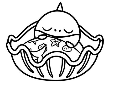 Family shark) posted on november 25, 2015, which won over 140 million. Baby Shark Sleeping Coloring Page - Free Printable ...