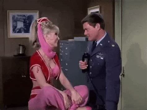 Barbara Eden Gifs Find Share On Giphy In I Dream Of Jeannie Dream Of Jeannie