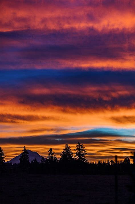 Vibrant Sunrise Over Mt Hood — Studio 623 Photography