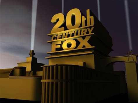 Th Century Fox Logo Black