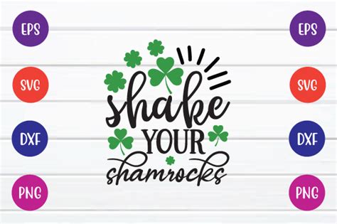 Shake Your Shamrocks Svg Graphic By Printablesvg · Creative Fabrica