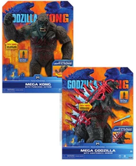 This toy is not suitable for ages under 3 years. Godzilla vs Kong | Brinquedos revelam nova criatura monstruosa