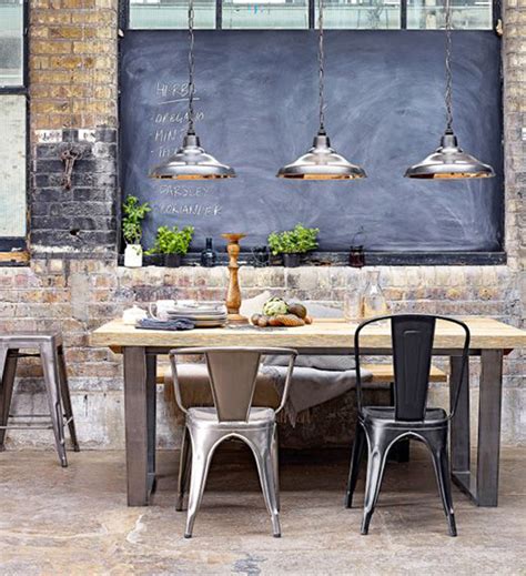 25 Industrial Dining Room With Masculine Interiors Home Design And