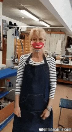 #some things do not change #public flashing #face mask #funny #gif. Smile mask