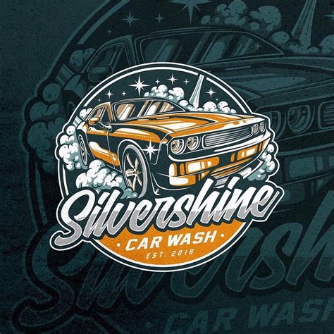 Retro Car Wash Logo Design By Dhamas Car Logo Design Wash Logo