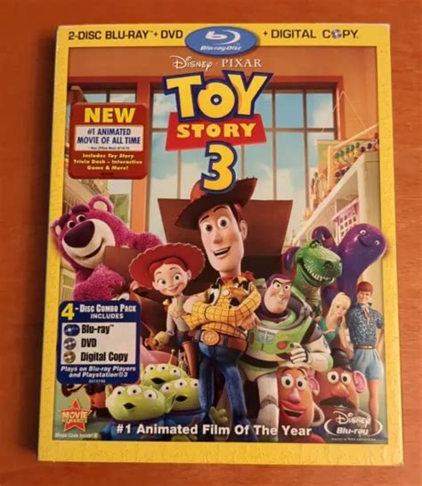Toy Story 3 Studio Commemorative Edition Blu Ray Disney Pixar Tom Hanks