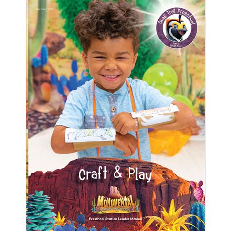 Preschool Craft And Play Leader Manual Stellar Vbs 2023 By Group