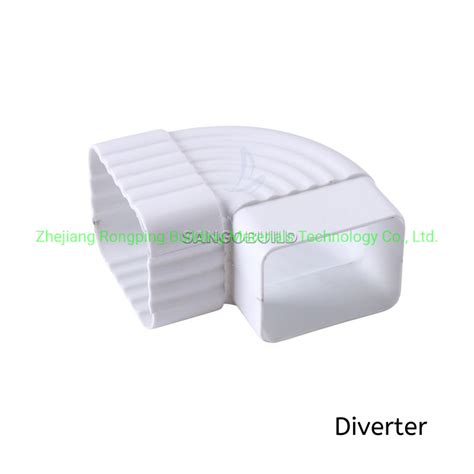 Water Drainage Accessiories Gutter Joiner Diverter End Cap Inside