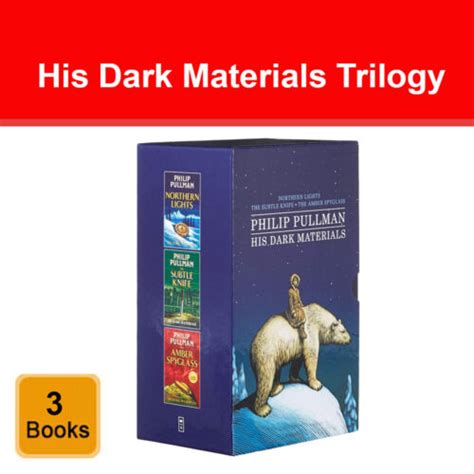 Philip Pullman His Dark Materials Trilogy Collection 3 Books Slipcase