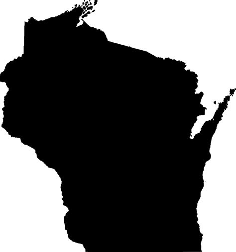 Wisconsin Clipart Outline 20 Free Cliparts Download Images On