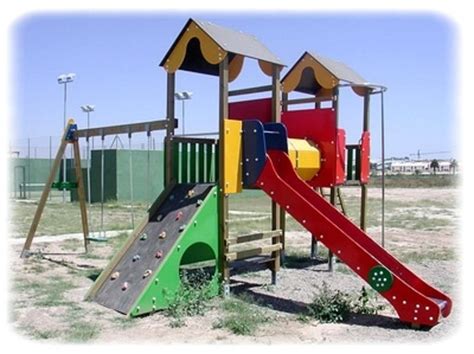 Parque Infantil De Madera Uso Publico Modelo Jaen Ref Asl267 Coches