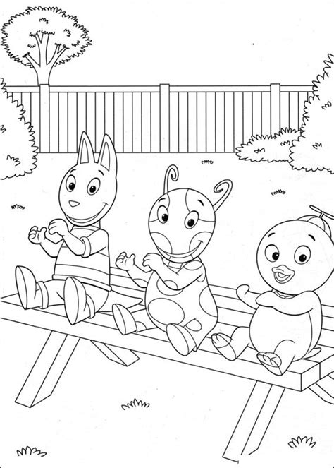 Los Backyardigans Backyardigans Para Pintar 163