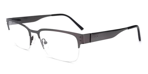 Levi Rectangle Gun Frames Glasses Abbe Glasses