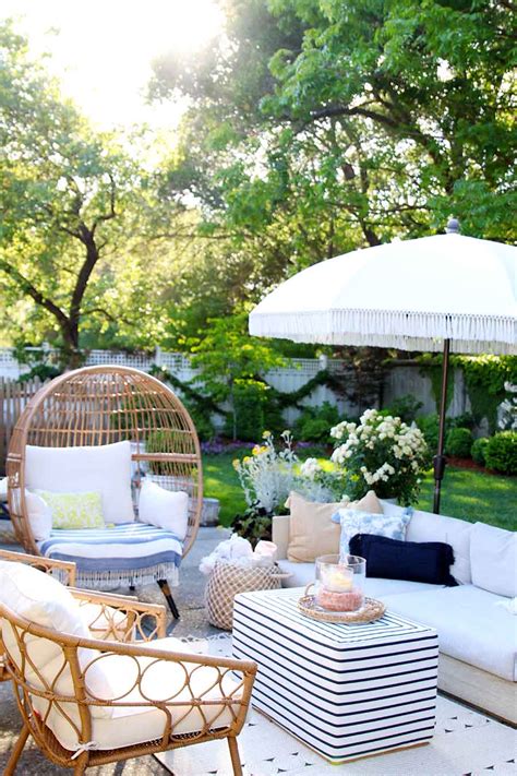 Outdoor Decorating Ideas My Summer Porch And Patio Modern Glam
