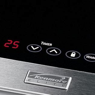 Whether it be restaurants, food carts or trucks, the food is prepared in a jiffy with the the cooktop will beep and shut down. Kenmore Elite 30" Electric Induction Cooktop 4280 - Sears