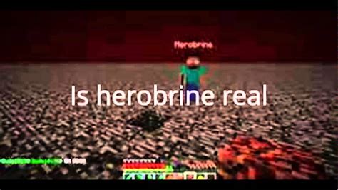 Is Herobrine Real Youtube