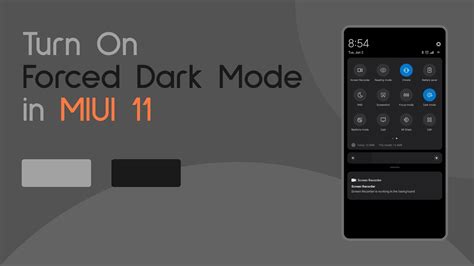 How to enable dark mode in miui 11. Turn on Forced Dark Mode in MIUI 11 - YouTube
