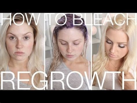 Dye hair at home tips & hacks. DIY Blonde Roots ♡ How To Touch Up Regrowth At Home! Dye ...