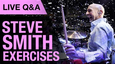 Drummer steve smith performs a drum solo with journey and pays tribute to the great jazz drum, louie bellson. Practice with Steve Smith | Vital Information, Journey ...