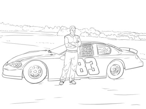Kleurplaten Autosport