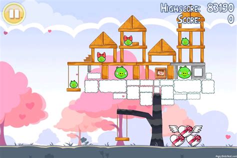 Angry Birds Seasons Hogs And Kisses 3 Star Walkthrough Level 5