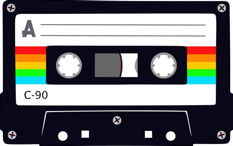 A Classic And Retro Cassette Tape Inkscape Design S Theme Party S Theme S Party