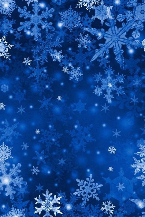 Background Blue Snowflakes Christmas Wallpaper Largest Wallpaper Portal