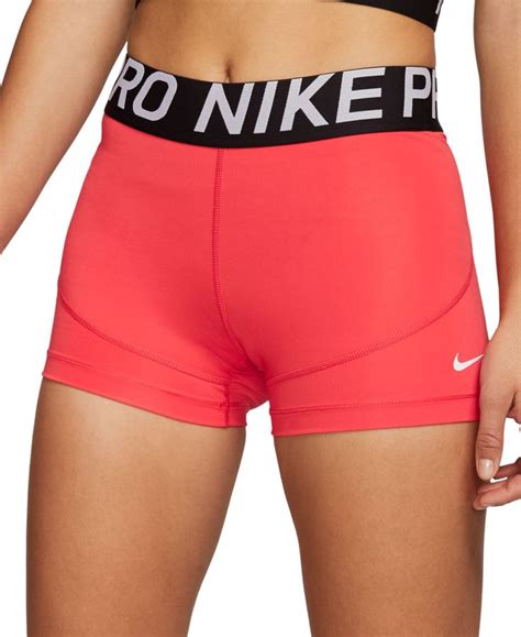 Nike Womens Pro 3 Shorts Blackactive Fuschia Cheer Outfits Nike Spandex Shorts Cute