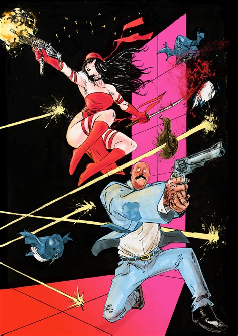Artstation Elektra Assassin Fanart