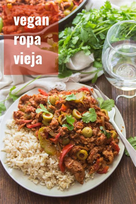 This Vegan Spin On Classic Cuban Ropa Vieja Features Shredded Soy Curls