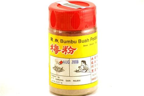 Untuk bumbu kacang nanti akan kami tuliskan cara. Hot Fruit Seasoning (Bumbu Buah Pedas) 4oz by Cermin