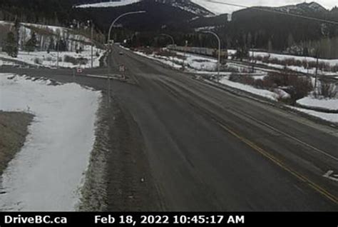 Friday Highways Report For The East Kootenay Columbia Valley