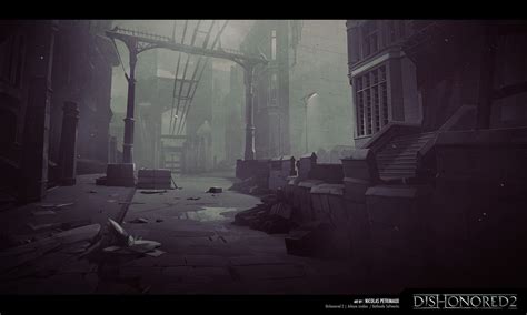 Nicolas Petrimaux Loading Screens Various Artworks From Dishonored 2s Monologues