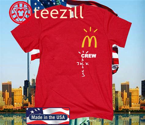 It can be drunk as a shot, mixed with soft beverages to create a long drink or used to add extra layers of excitement to cocktails. MCDONALDS TRAVIS SCOTT EMPLOYEE SHIRT - OFFICIAL TRAVIS ...