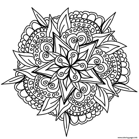 Cool Mandala Coloring Sheets Coloring Pages