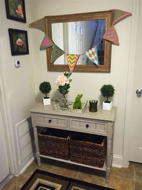 Its Starting To Feel A Lot Like Spring Entryway Tables Decor