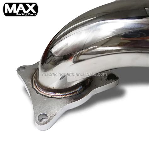 Auto Racing Stainless Steel Exhaust Tail Pipe Tube Downpipe For Audi