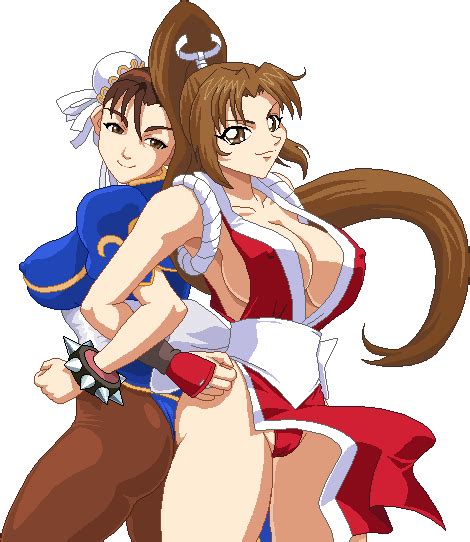 Duobyrealwarner Chun Li And Mai Snk King Of Fighters Chun Li Capcom Street Fighter Cortez