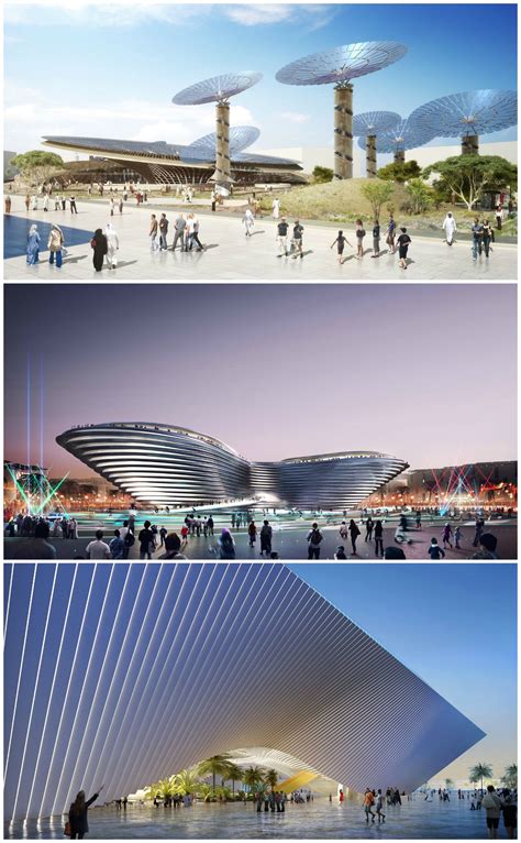 Foster Big And Grimshaw Design Main Pavilions For Expo