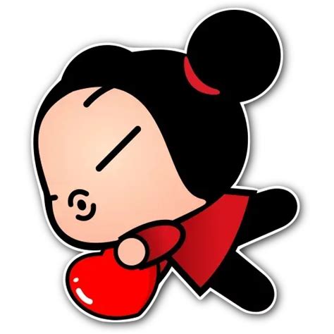 Pucca WhatsApp Stickers - Stickers Cloud | Pucca, Old cartoons, Stickers stickers