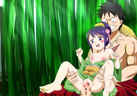 Takebuchi Kurozumi Tama Monkey D Luffy One Piece Boy Girl Breasts Censored Hetero