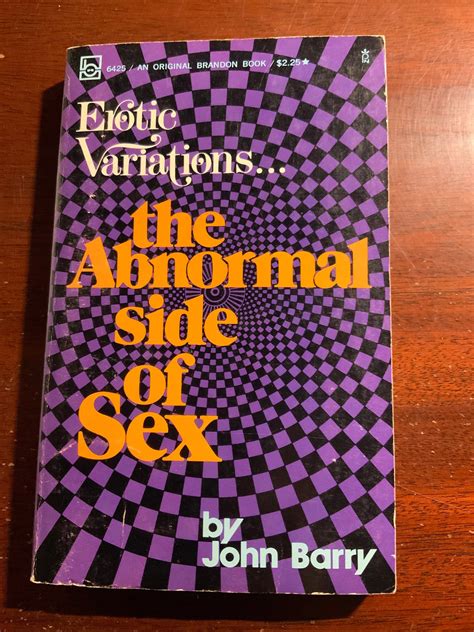 The Abnormal Side Of Sex John Barry Erotic Variations 1967 Etsy