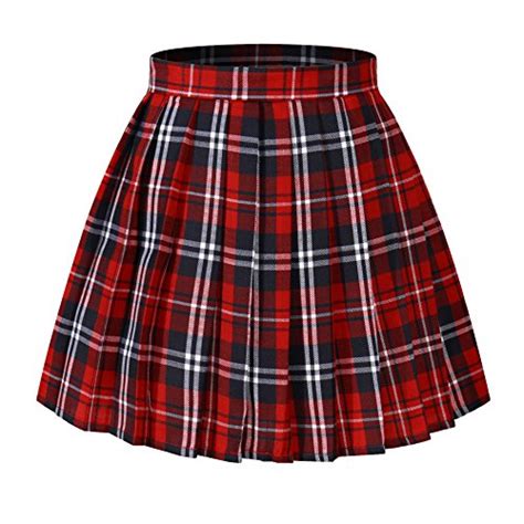Womens Plaid Skirt