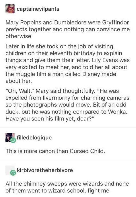 Harry Potter Mary Poppins Wonka Disney Rp Mega Crossover Someone