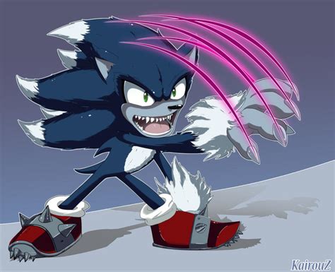 Sonic The Werehog By Kairouz On Deviantart