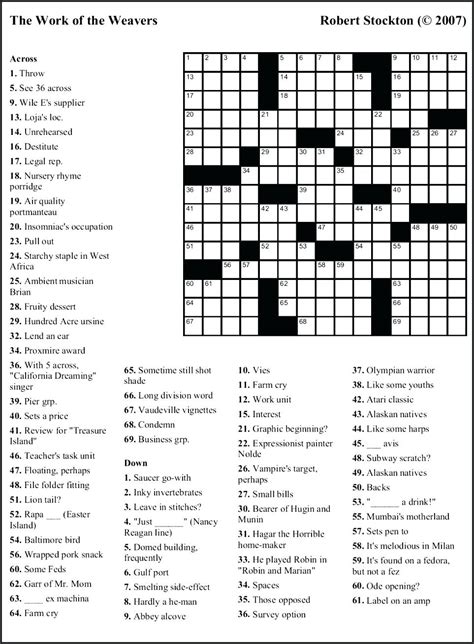 Printable Crossword Themed | Printable Crossword Puzzles