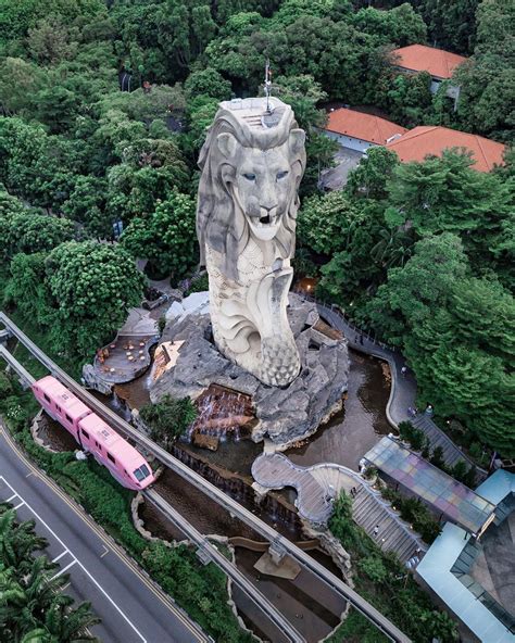 Farewell Sentosa Merlion 5 Things To Know About Singapores Mythical
