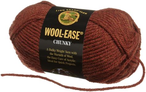 Lion Brand Yarn 630 153 Wool Ease Chunky Yarn Black Best Price Ebay